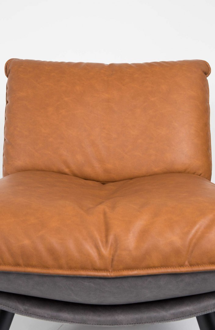 Fotel tapicerowany w stylu vintage LAZY SACK