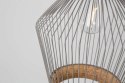 Lampa wisząca z metalu i rattanu BIRDY LONG - Zuiver