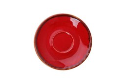 Magma: Spodek porcelanowy czerwony 12 cm