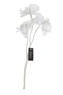 Roślina sztuczna biała orchidea