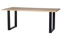 Stol TABLO dębowy [FSC] 160x90 noga U