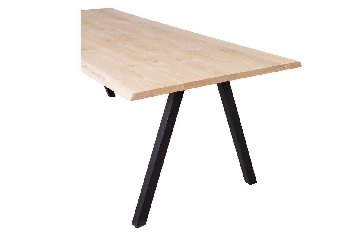Stol TABLO dębowy [FSC] 160x90 noga kwadratowa