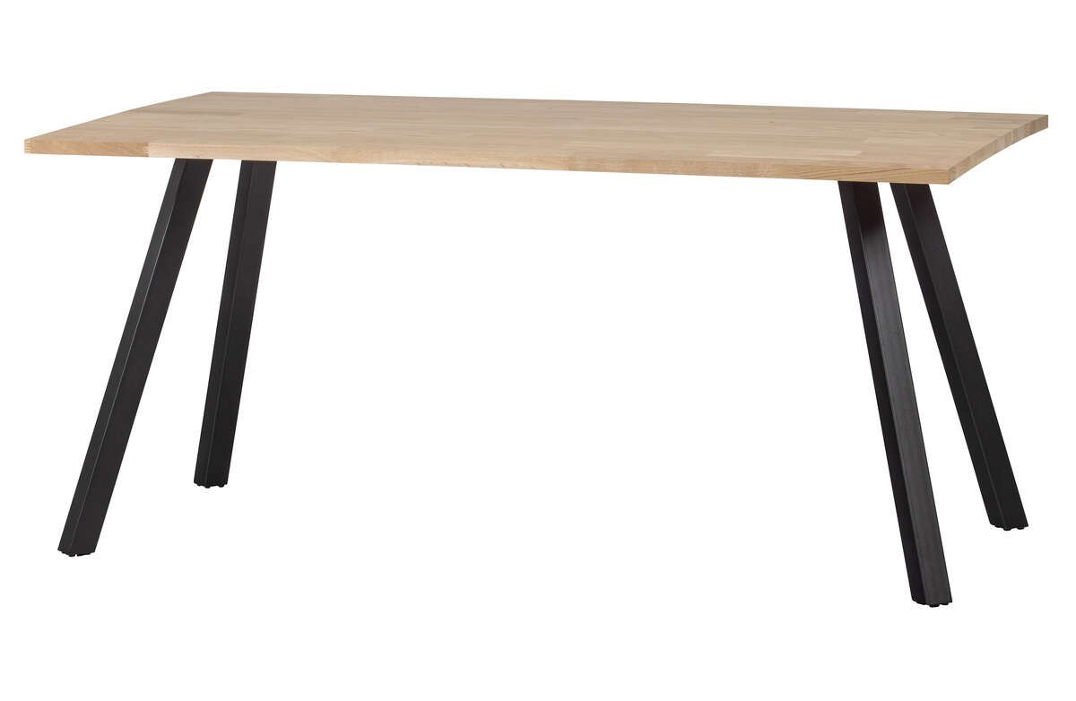 Stół TABLO dębowy [FSC] 160x90 noga kwadratowa