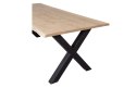 Stol TABLO dębowy [FSC] 180x90 noga X