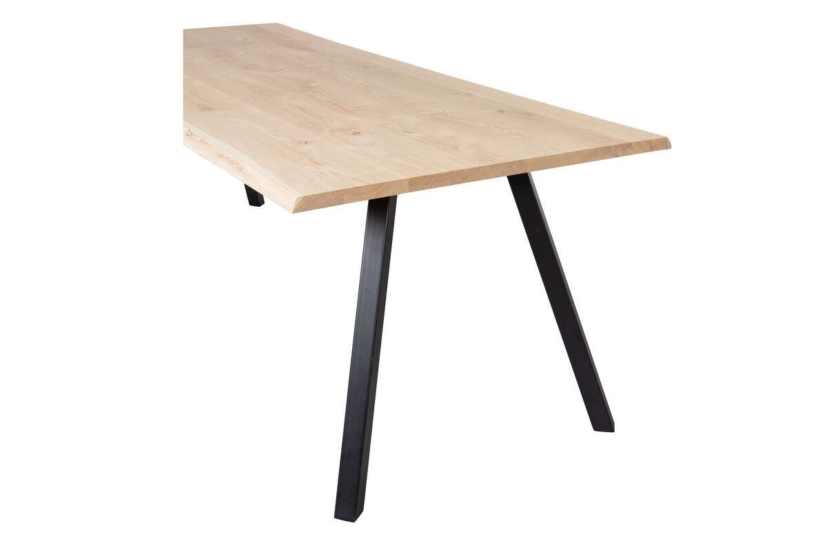 Stol TABLO dębowy [FSC] 199x90 noga kwadratowa