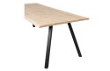 Stol TABLO dębowy [FSC] 199x90 noga kwadratowa