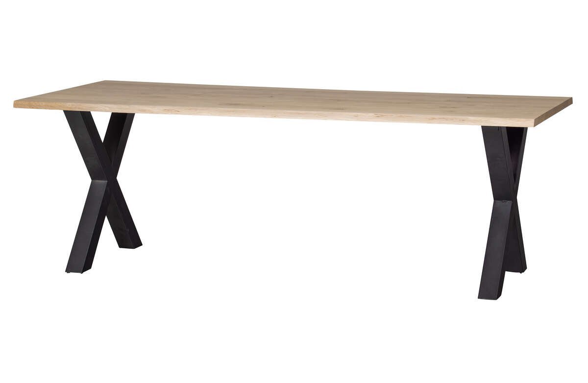 Stol TABLO dębowy [FSC] 199x90 noga X