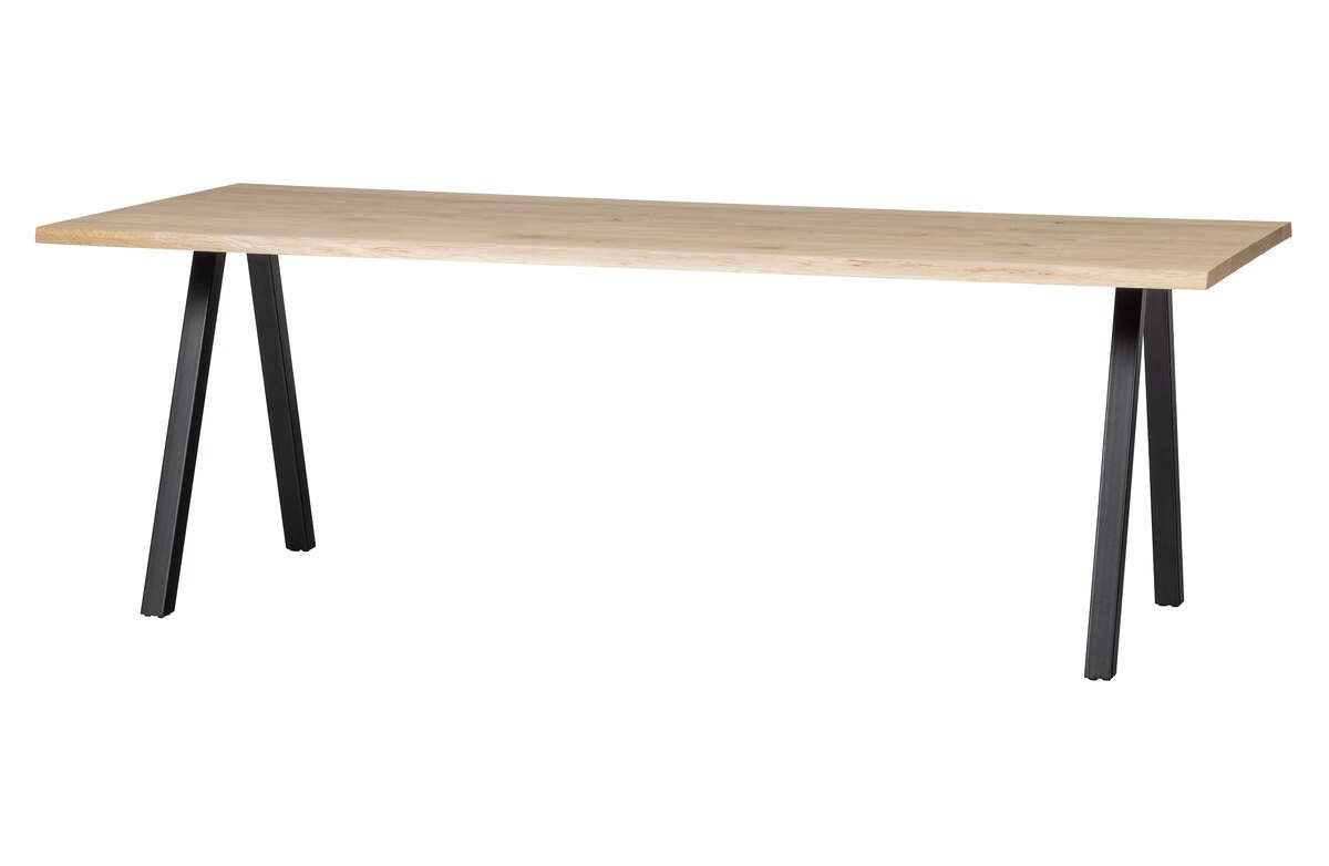 Stol TABLO dębowy [FSC] 220x90 noga kwadratowa