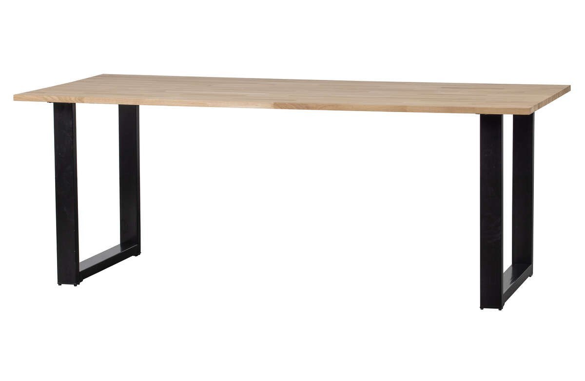Stół TABLO dębowy [FSC] 220x90 z noga U