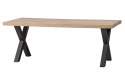 Stół TABLO mango 180x90 noga X