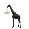 Lampa żyrafa czarna na zewnątrz M Giraffe in Love