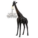 Lampa żyrafa czarna na zewnątrz XXL Giraffe in Love