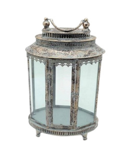 Lampion latarnia metalowy Vintage 4A