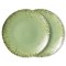 Zestaw 2 talerzy obiadowych ceramicznych 70's: kiwi