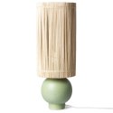 Ceramiczna podstawa lampy pistacjowa zieleń Mix&match