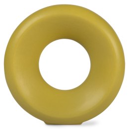 Ceramiczny wazon w kształcie koła limonkowy CIRCLE M