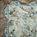 Drukowany dywan vintage kwadratowy tuftowany 250x250 cm