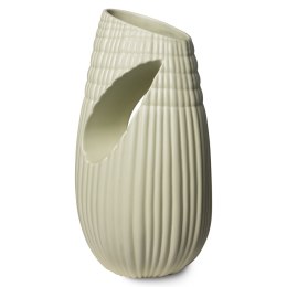 HK objects: wazon ceramiczny RIBBED matowy miętowy