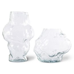 HK objects: wazon chmura CLOUD przezroczyste szkło S