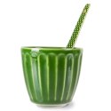 Kolekcja EMERALDS: łyżeczka ceramiczna zielona (set 4 szt.)