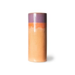 Wazon ceramiczny 70's fioletowo-pomarańczowy sunset XS