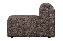 Sofa /element 1-osobowy do sofy czarnej w kwiaty CALEIDOSCOOP