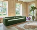 Sofa royal velvet CLUB zielona
