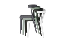 Krzesło plastikowe BLISS jasnozielone