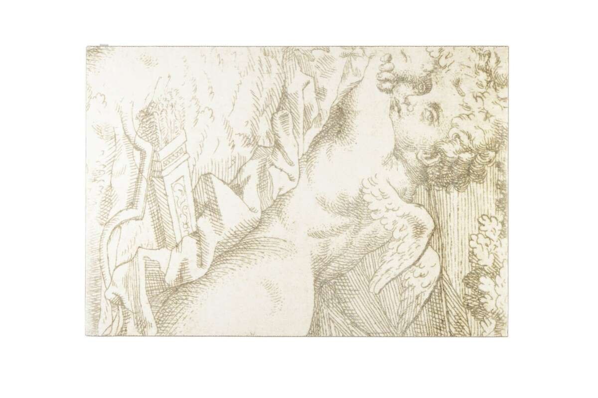 Dywan z freskowym wizerunkiem Amora 160x230 cm