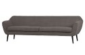 Sofa 4-osobowa pluszowa gliniana ROCCO XL 230 cm