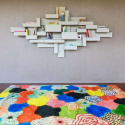 Dywan prostokątny PATCH kolorowy / Alessandro Mendini 200x300 cm