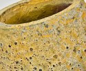 Donica ceramiczna żółta skała wulkaniczna Etno C