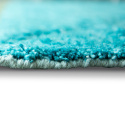 Ręcznie tkany dywan wełniany zielony 180x280 cm