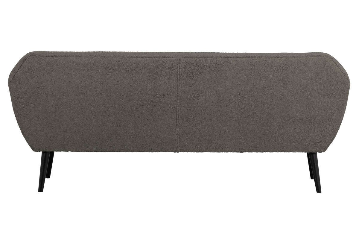 Sofa 3-osobowa pluszowa gliniana ROCCO 187 cm