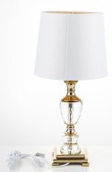 Lampa dekoracyjna z podstawą ze szkła i metalu VERSALIE 2