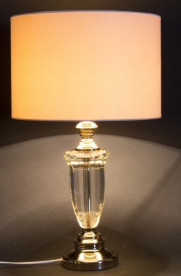 Lampa dekoracyjna z podstawą ze szkła i metalu VERSALIE 3