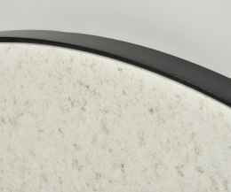 Lustro okrągłe w metalowej ramie z postarzaną taflą ⌀ 90 cm Vintage 2