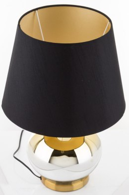 Lampa stołowa ze szkła cieniowanego z abażurem SUNSET S