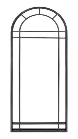 Lustro okno arkada w czarnej ramie 120x48 cm NERI