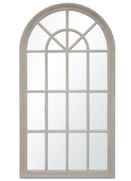 Lustro drewniane okno ze szprosami GRIS