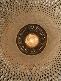 Lampa sufitowa / plafon bamboswy pleciony KALIMANTAN S ⌀ 44x12