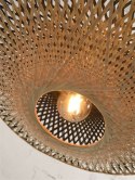 Lampa sufitowa / plafon bamboswy pleciony KALIMANTAN L ⌀ 87x20
