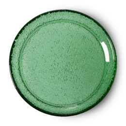 Kolekcja Emeralds: talerz szklany deserowy zielony