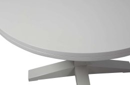 Stół okrągły z drewna mango Ø120 cm DECK szary