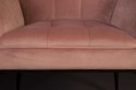 Fotel KATE różowy