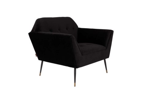Fotel lounge KATE czarny
