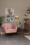 Fotel lounge KATE różowy