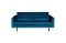 Sofa 2,5-osobowa RODEO aksamitna niebieska