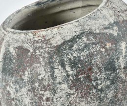 Osłonka ceramiczna kula szara z przetarciami GIARDINO C