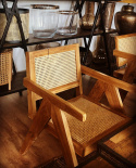 Krzesło proste drewniane z plecionką BARI 3